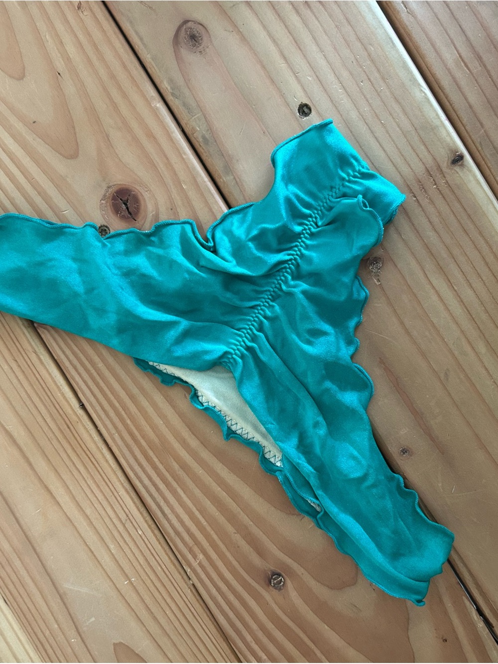 Green Women's cheeky swim bottom